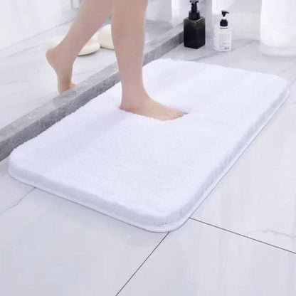 Tapis de Bain en Microfibre Ultra-Douce Antidérapant Absorbant pour Salle de Bain Lavable Machine