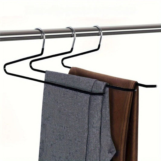 Orion – Cintres Pantalon Z en Acier Inoxydable Minimalistes