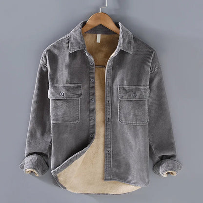 Veste en velours côtelé pour hommes - Aurelles