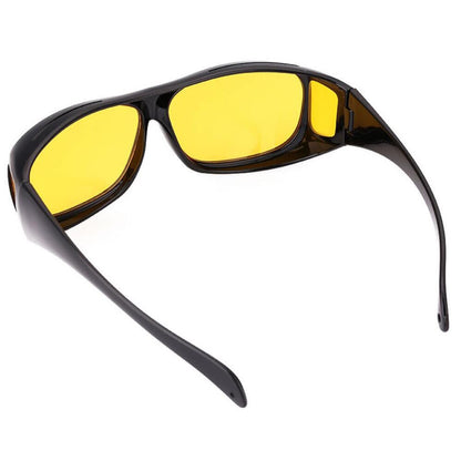 Yellow Lens Anti-Glare Night Driving Glasses for Men and Women
