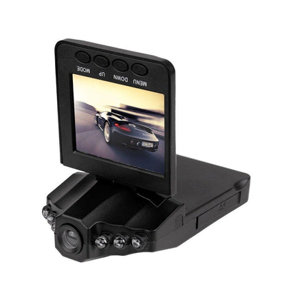 Caméra Embarquée Voiture Full HD 1080P avec Vision Nocturne Infrarouge Écran Orientable et Détection de Choc