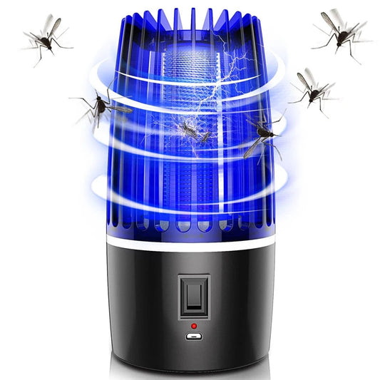 LumiGuard – Lampe Anti-Moustiques 2-en-1 Rechargeable et Portable