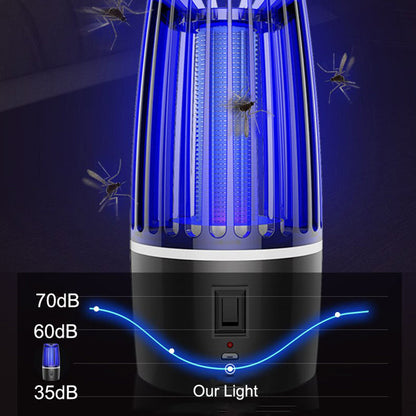 LumiGuard – Lampe Anti-Moustiques 2-en-1 Rechargeable et Portable