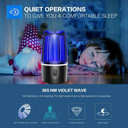 LumiGuard – Lampe Anti-Moustiques 2-en-1 Rechargeable et Portable