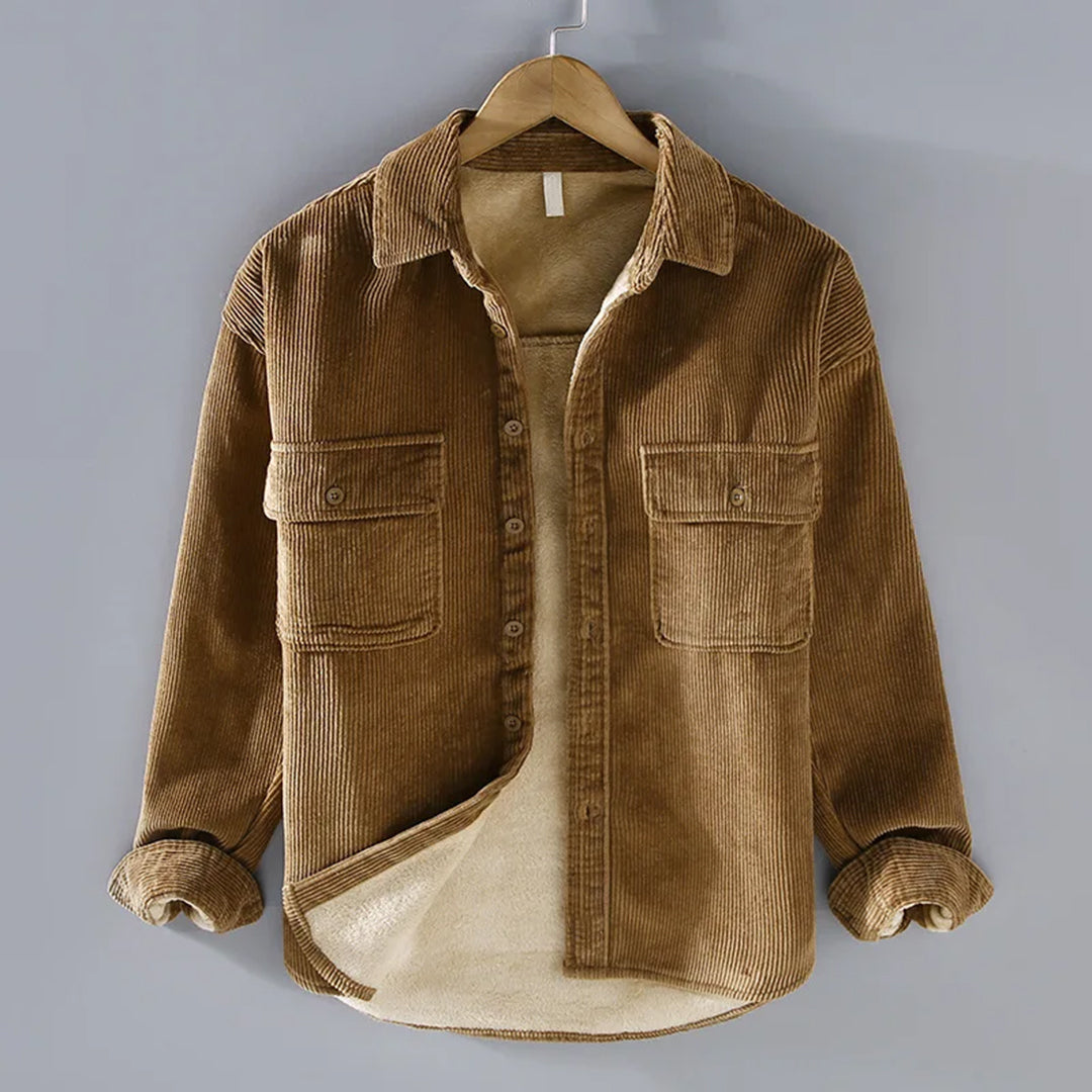 Veste en velours côtelé pour hommes - Aurelles