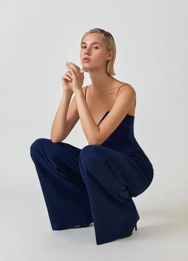 Combinaison élégante sans manches pour femmes - Aurelles