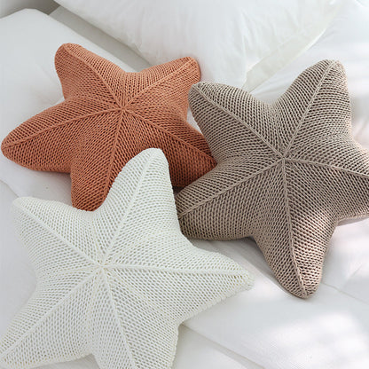 Lunara – Coussin Étoile de Mer Artisanal et Doux