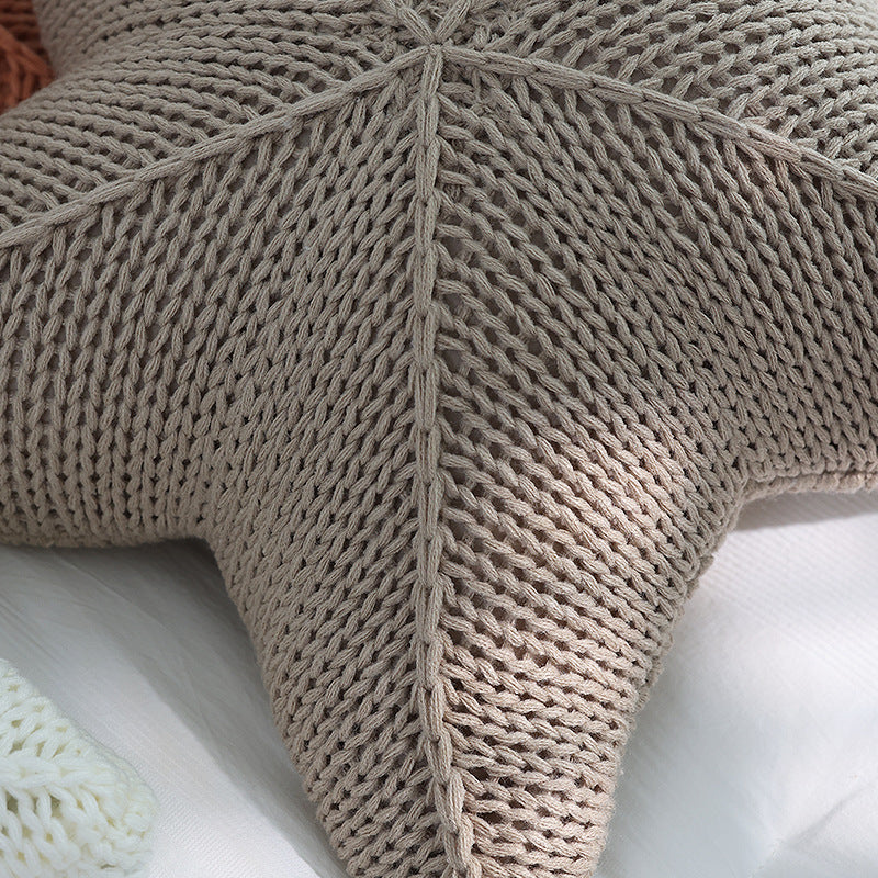 Lunara – Coussin Étoile de Mer Artisanal et Doux
