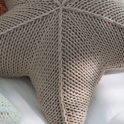 Lunara – Coussin Étoile de Mer Artisanal et Doux