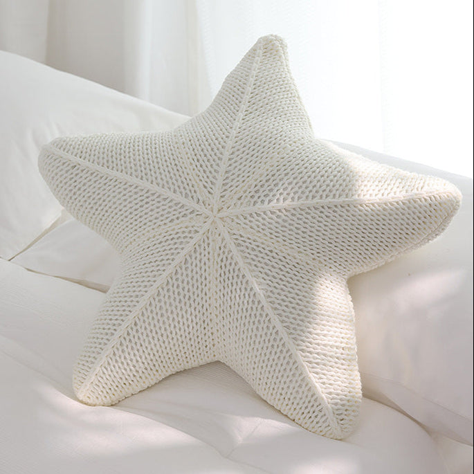 Lunara – Coussin Étoile de Mer Artisanal et Doux