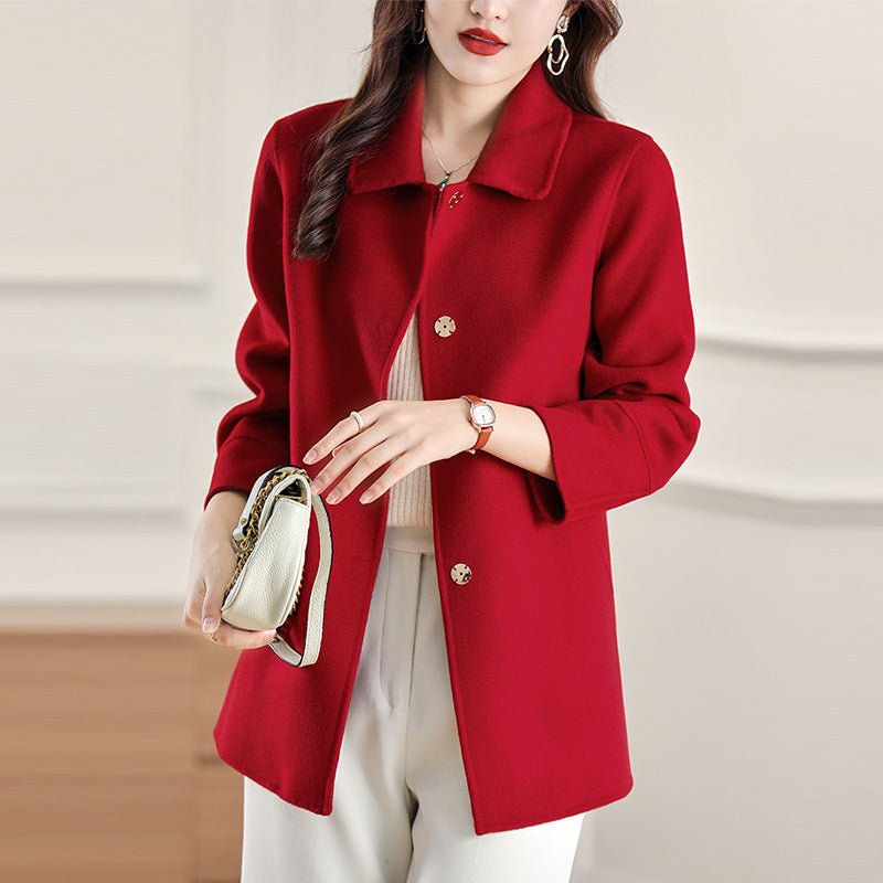 Manteau en Laine Cachemire Femme - Aurelles