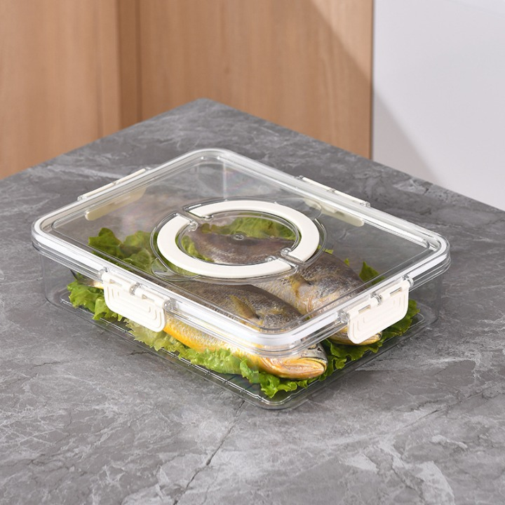 Terra – Set de Contenants et Paniers de Rangement pour Réfrigérateur