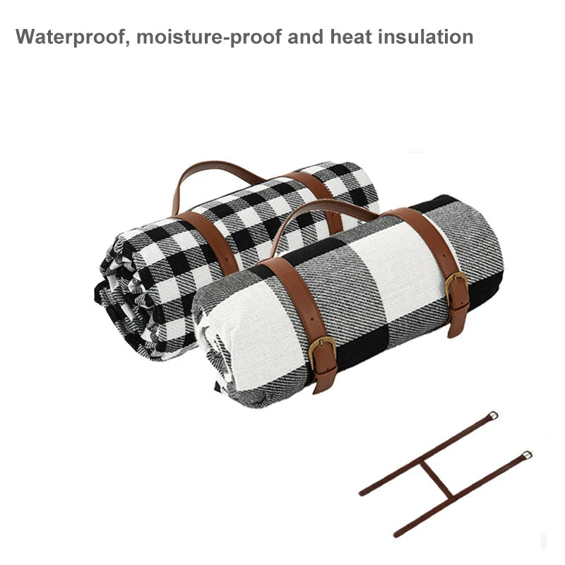 NatureLuxe – Couverture de Picnic Étanche et Confortable