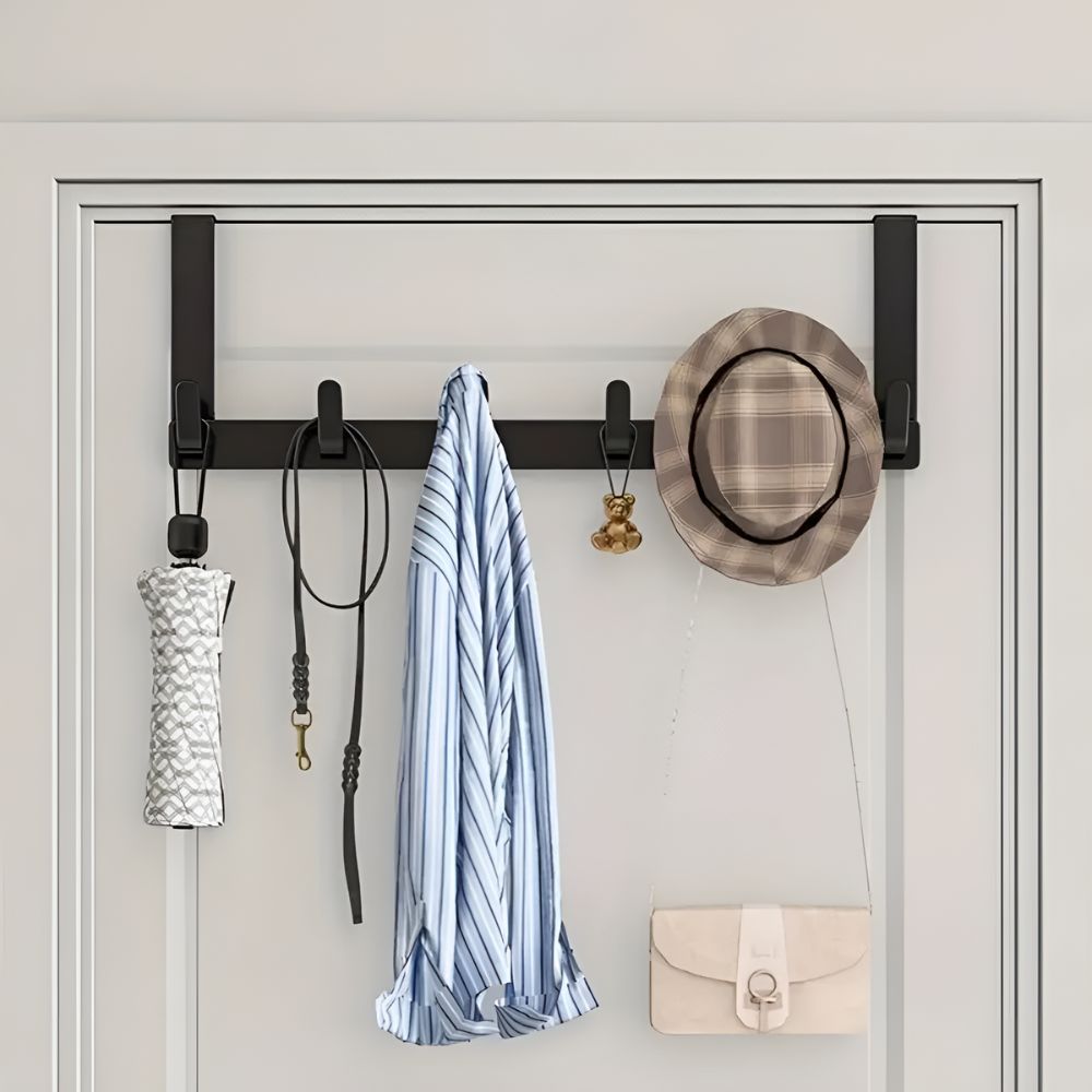 Mistral – Porte-Cintres à 5 Crochets à Accrocher Rapidement et Pratique