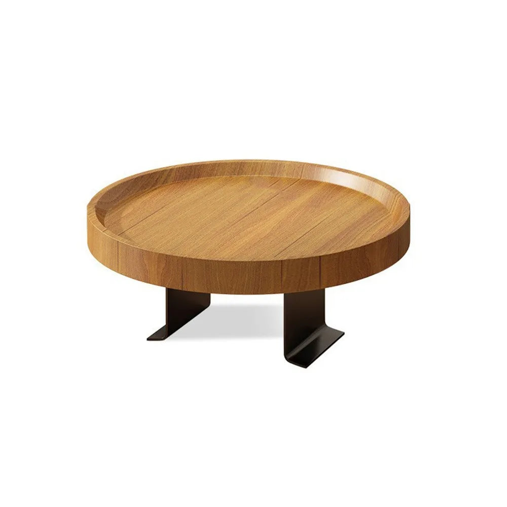 Mistral – Plateau d’Accoudoir de Canapé en Bois et Métal Élégant