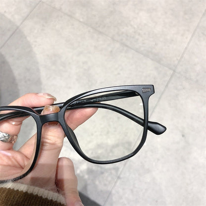 Lunettes Correctrices pour Myopie avec Filtre Anti-Lumière Bleue Monture Carrée Verres Antireflets