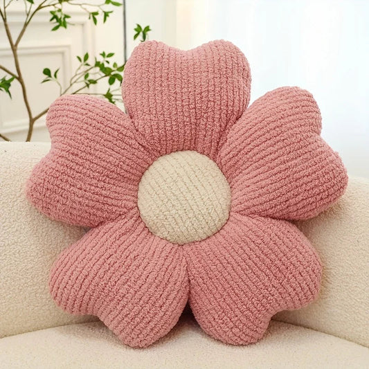 Velora – Coussin Lounge en Velours Côtelé Doux et Rétro
