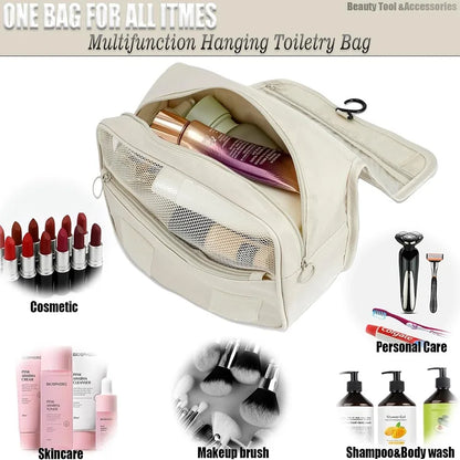 Velora – Trousse de Toilette Suspendue Compacte et Polyvalente