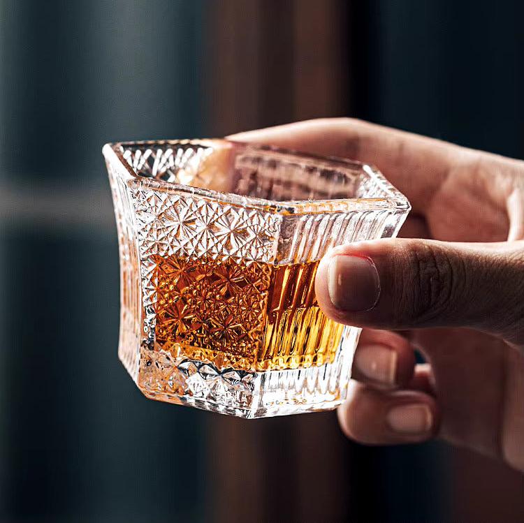 Mistral – Verre en Cristal Texturé et Moderne 100 ml