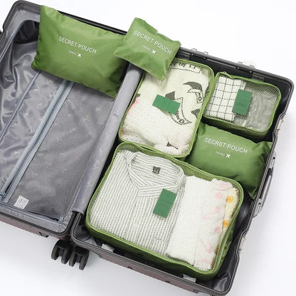Terra – Set d’Organisateurs de Valise Étanches et Pratiques