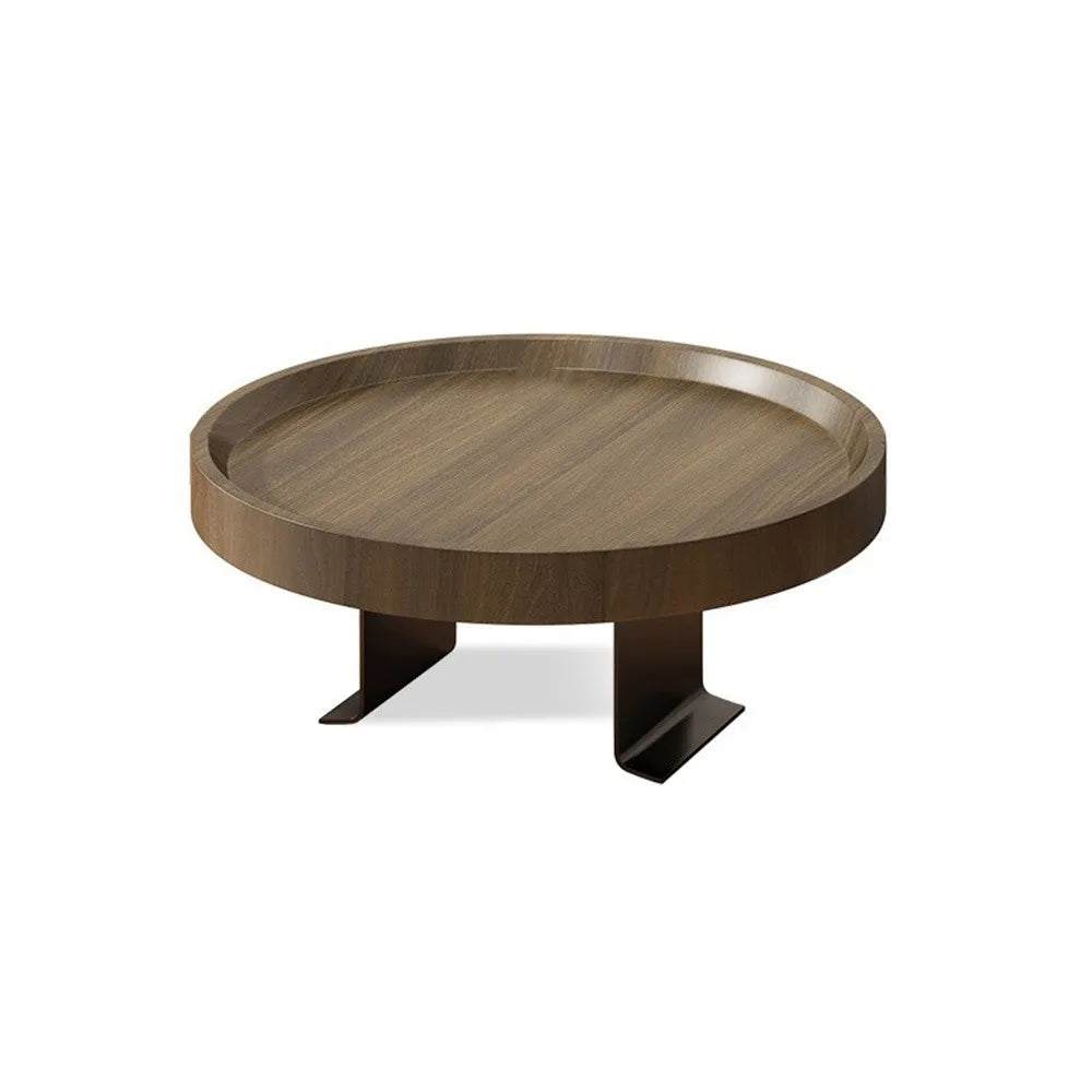 Mistral – Plateau d’Accoudoir de Canapé en Bois et Métal Élégant