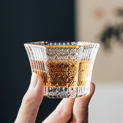Mistral – Verre en Cristal Texturé et Moderne 100 ml