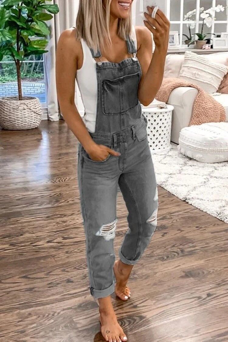 Combinaison en Jean pour Femme : Chic Urbain Sans Effort - Aurelles