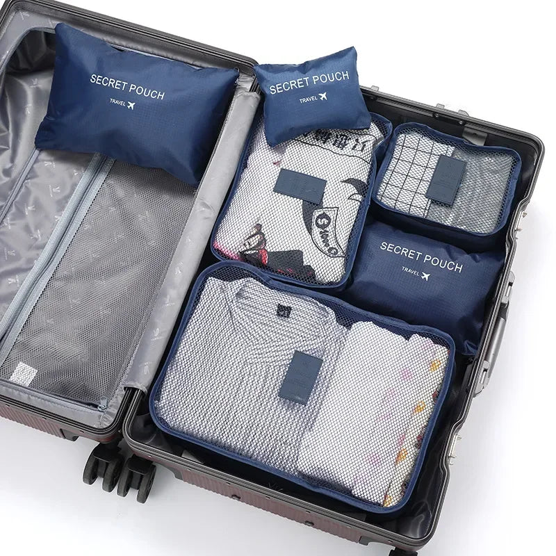 Terra – Set d’Organisateurs de Valise Étanches et Pratiques