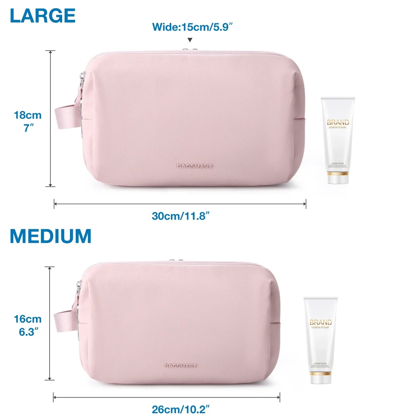 Velora – Trousse de Toilette Étanche et Légère Unisexe
