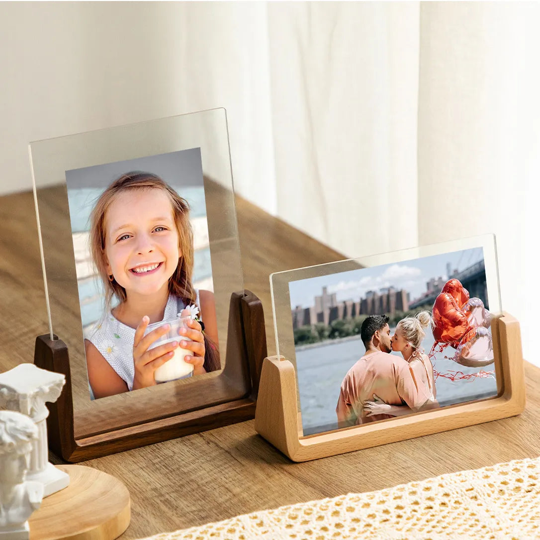 Aurevia – Cadres Photo en Noyer Naturels et Intemporels