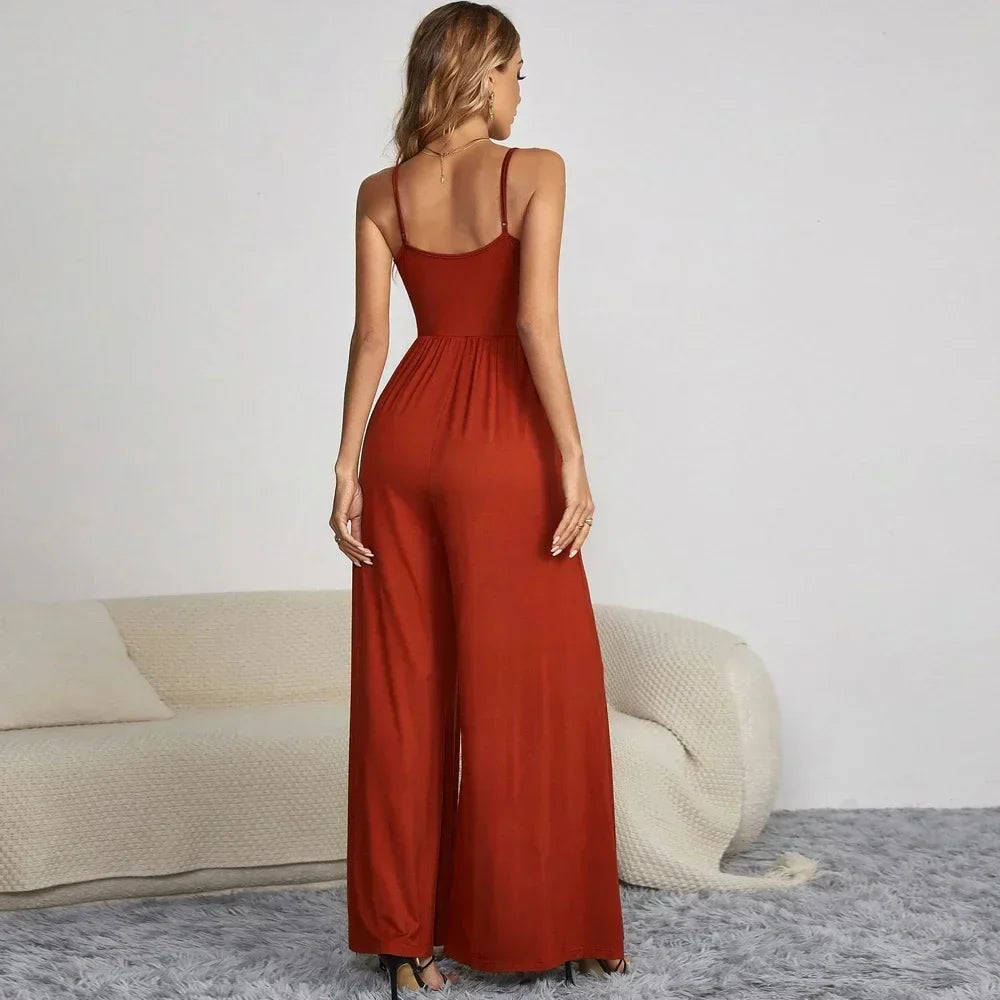 Combinaison Femme Bretelles Spaghetti Confort et Élégance - Aurelles