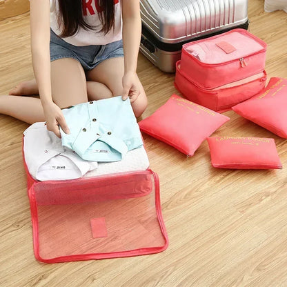 Terra – Set d’Organisateurs de Valise Étanches et Pratiques