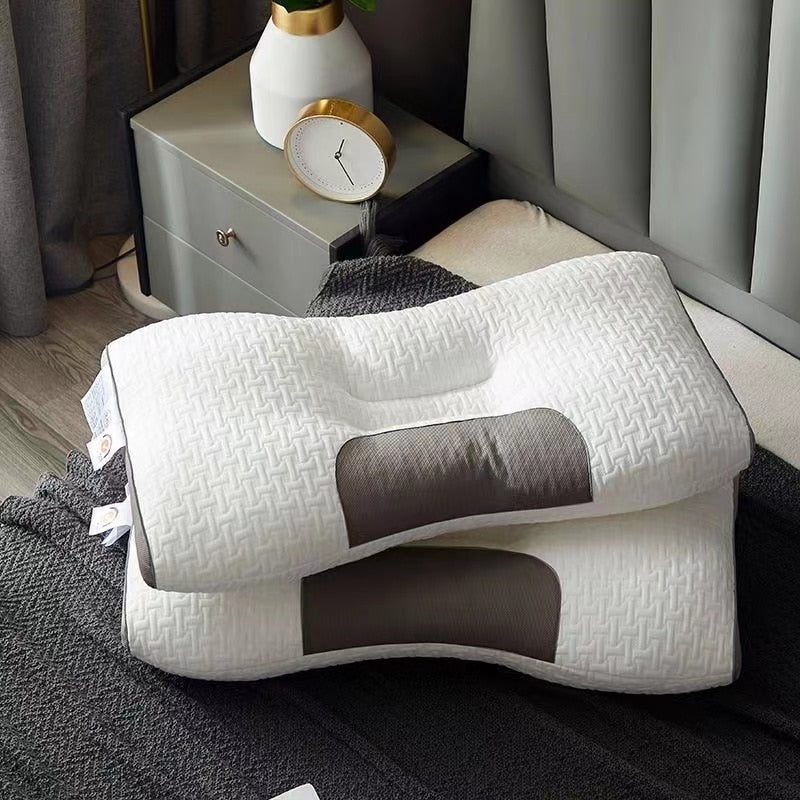Somnia – Oreiller Hybrid Ergonomique et Confortable Pour Dormeurs Sur Le Dos et Sur Le Côté