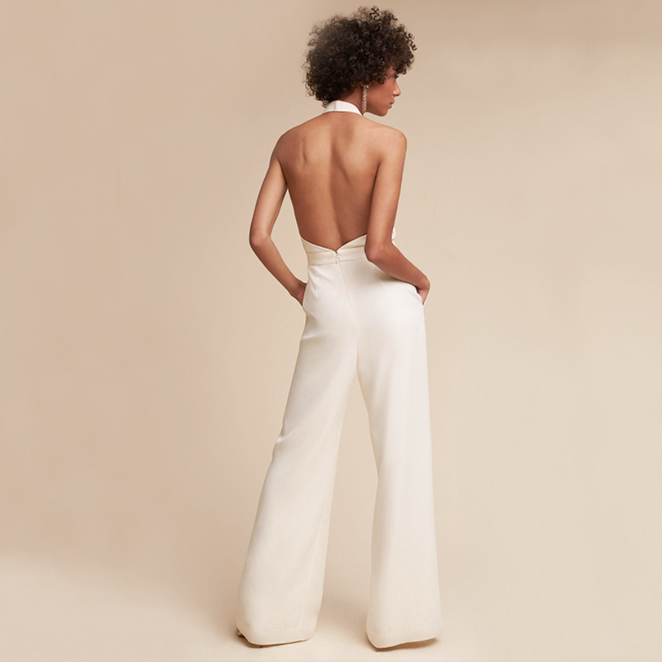 Combinaison Sans Manches Femme Élégante pour Soirée Chic - Aurelles