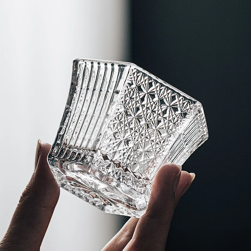 Mistral – Verre en Cristal Texturé et Moderne 100 ml