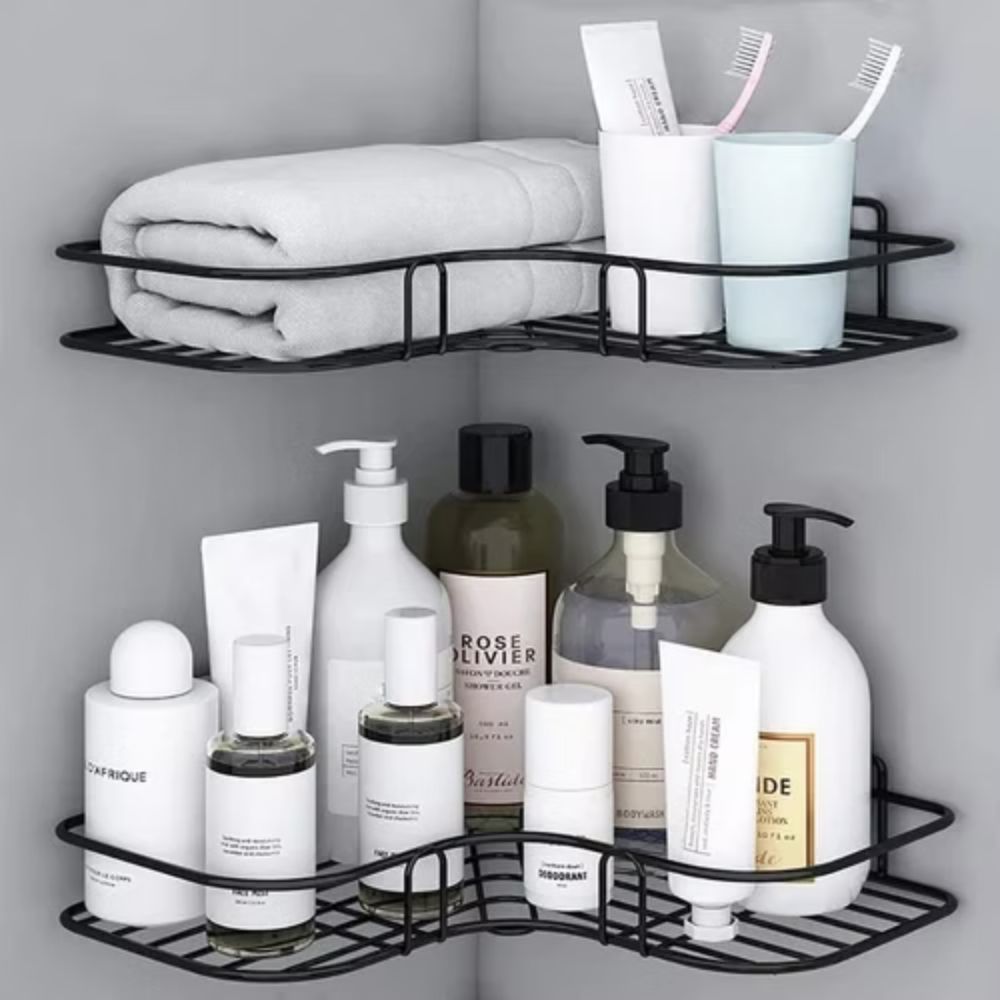 Terra – Étagère d’Angle pour Salle de Bain et Cuisine Pratique et Compacte