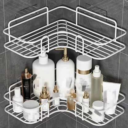 Terra – Étagère d’Angle pour Salle de Bain et Cuisine Pratique et Compacte