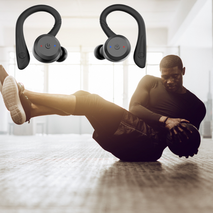 AquaBeat – Écouteurs Sans Fil Sportifs Étanches Avec 20 Heures D’autonomie