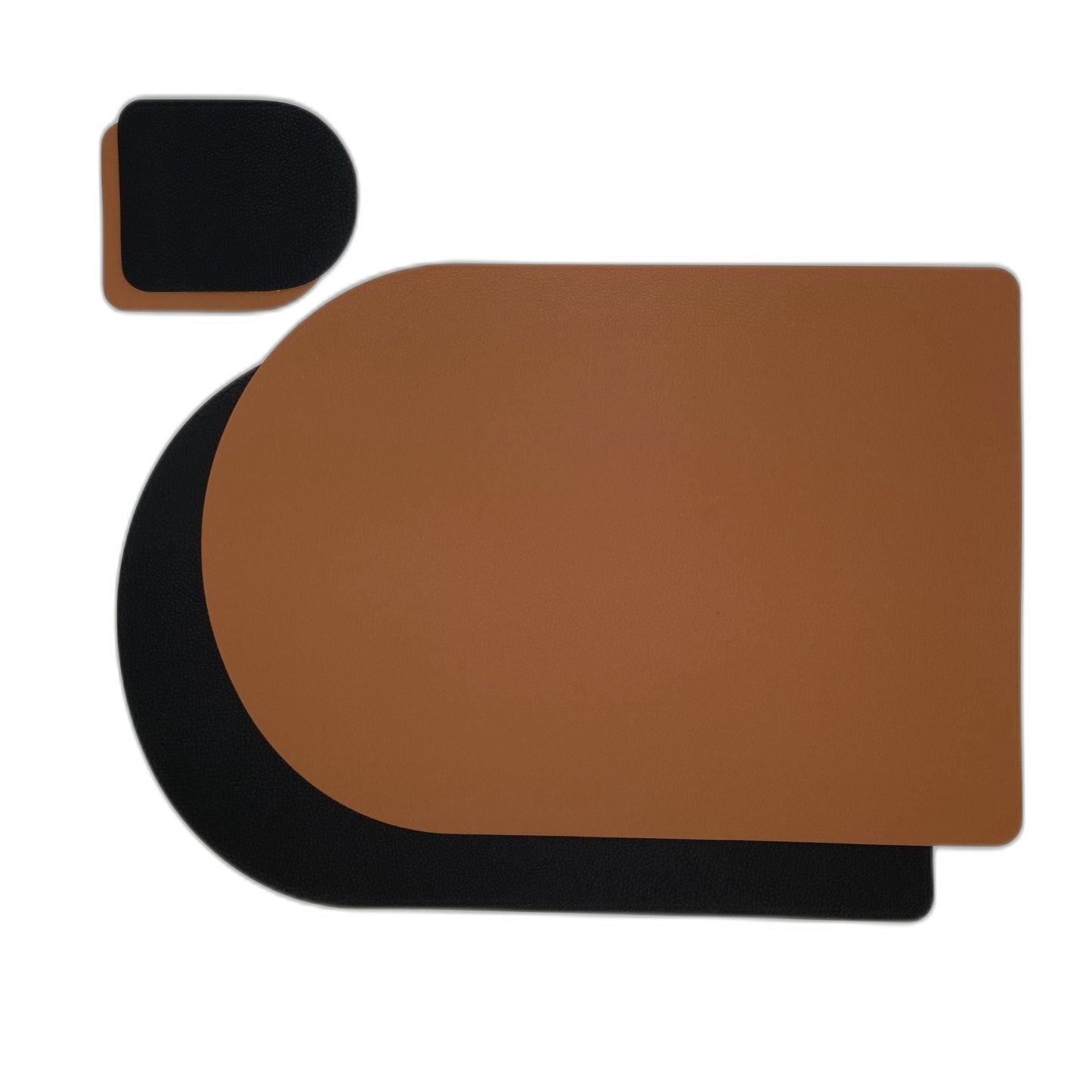 Lumera – Sets de Table et Sous-Verres Bicolores Élégants