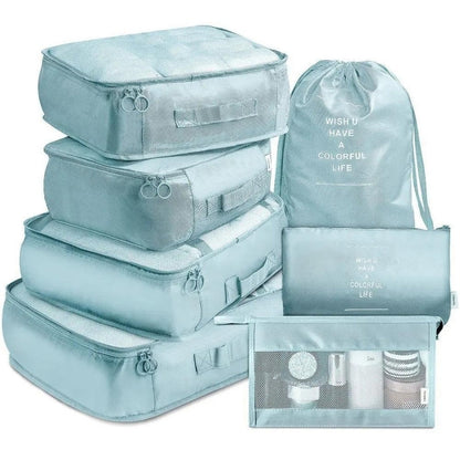 TravelMate – Set de Pochettes Organisatrices pour Bagages