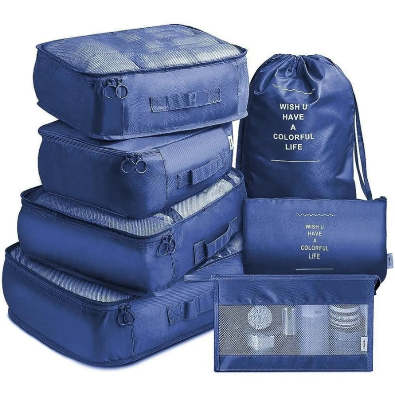 TravelMate – Set de Pochettes Organisatrices pour Bagages