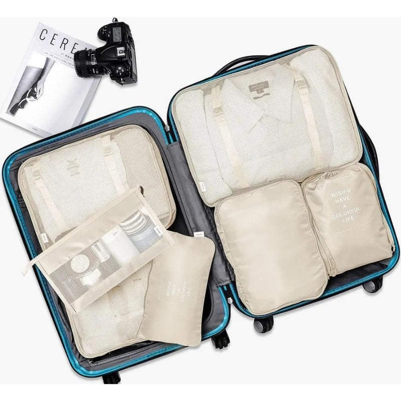 TravelMate – Set de Pochettes Organisatrices pour Bagages
