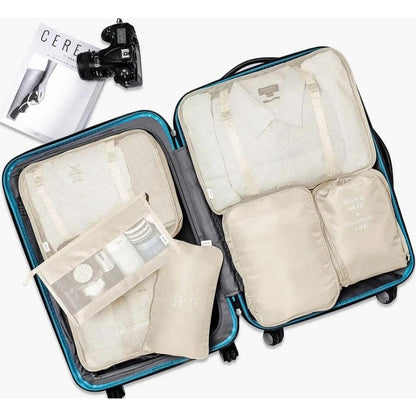 TravelMate – Set de Pochettes Organisatrices pour Bagages