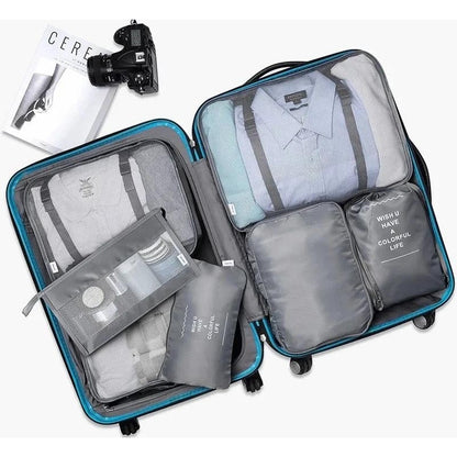 TravelMate – Set de Pochettes Organisatrices pour Bagages