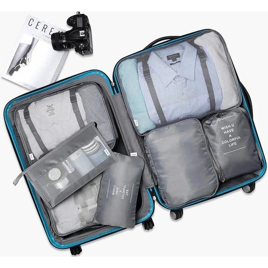 TravelMate – Set de Pochettes Organisatrices pour Bagages