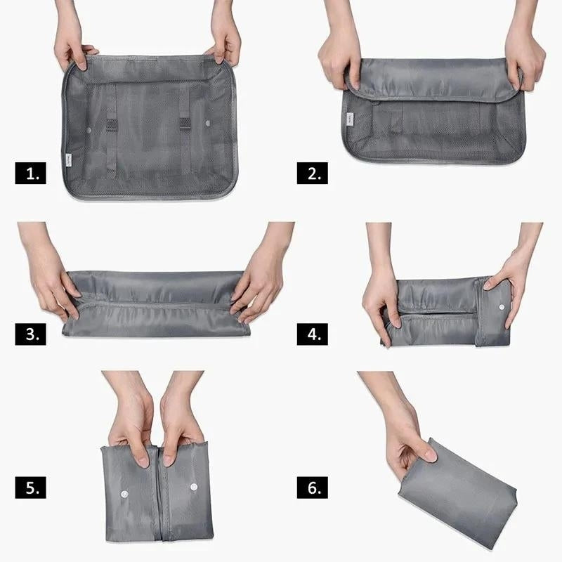 TravelMate – Set de Pochettes Organisatrices pour Bagages