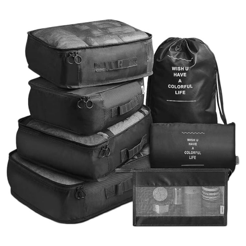 TravelMate – Set de Pochettes Organisatrices pour Bagages