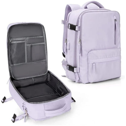 Aventora – Grand Sac À Dos Étanche Multifonction 35L Pour Voyage Et Randonnée