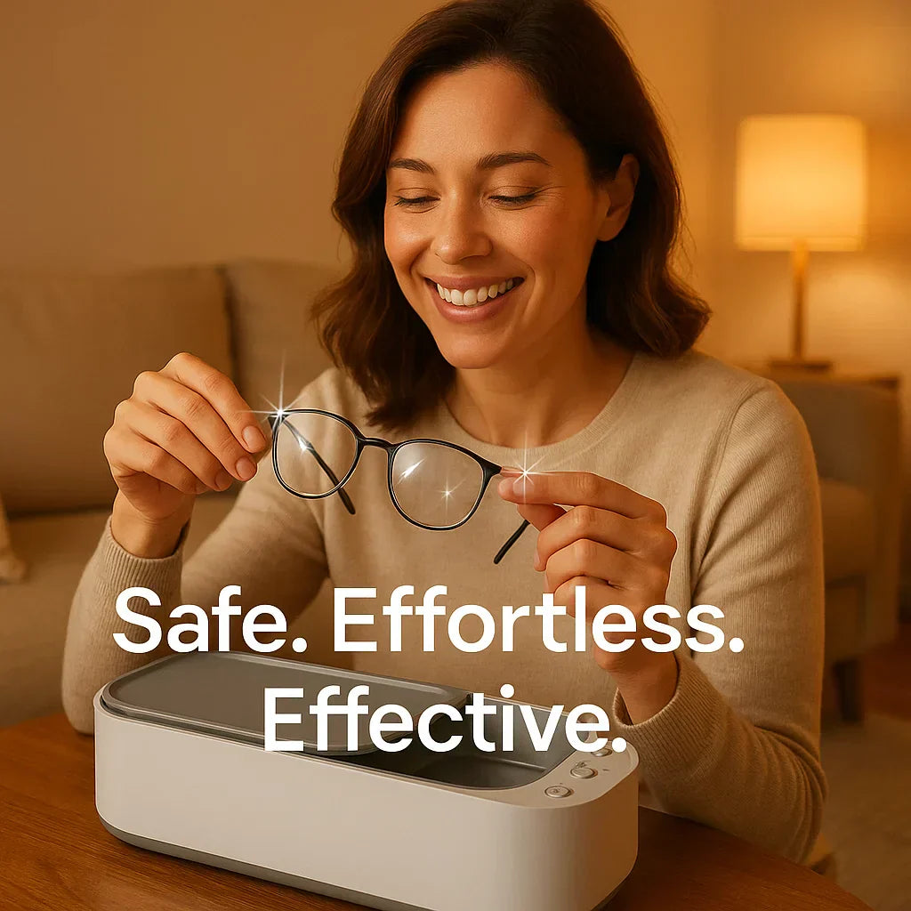 Orion – Nettoyeur Ultrasonique Polyvalent et Efficace pour Bijoux, Lunettes et Montres