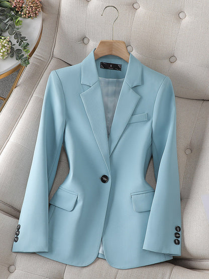 Veste Blazer Femme Décontractée à Manches Longues - Aurelles